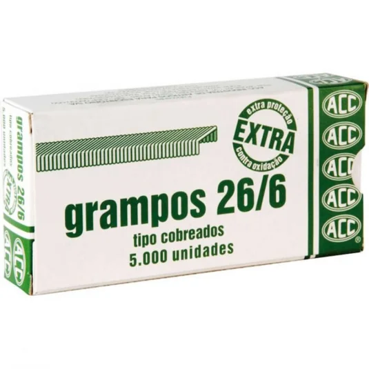 GRAMPO 26/6 COBREADO C/ 5000 UN ACC