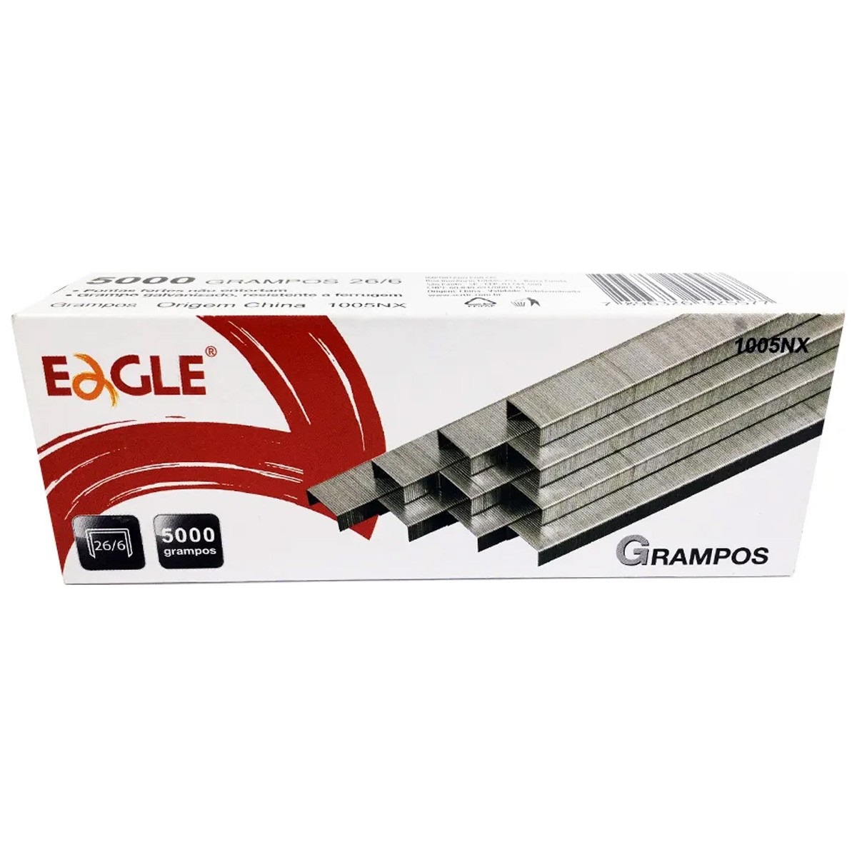 GRAMPO 26/6 GALVANIZADO C/ 5000 UN EAGLE