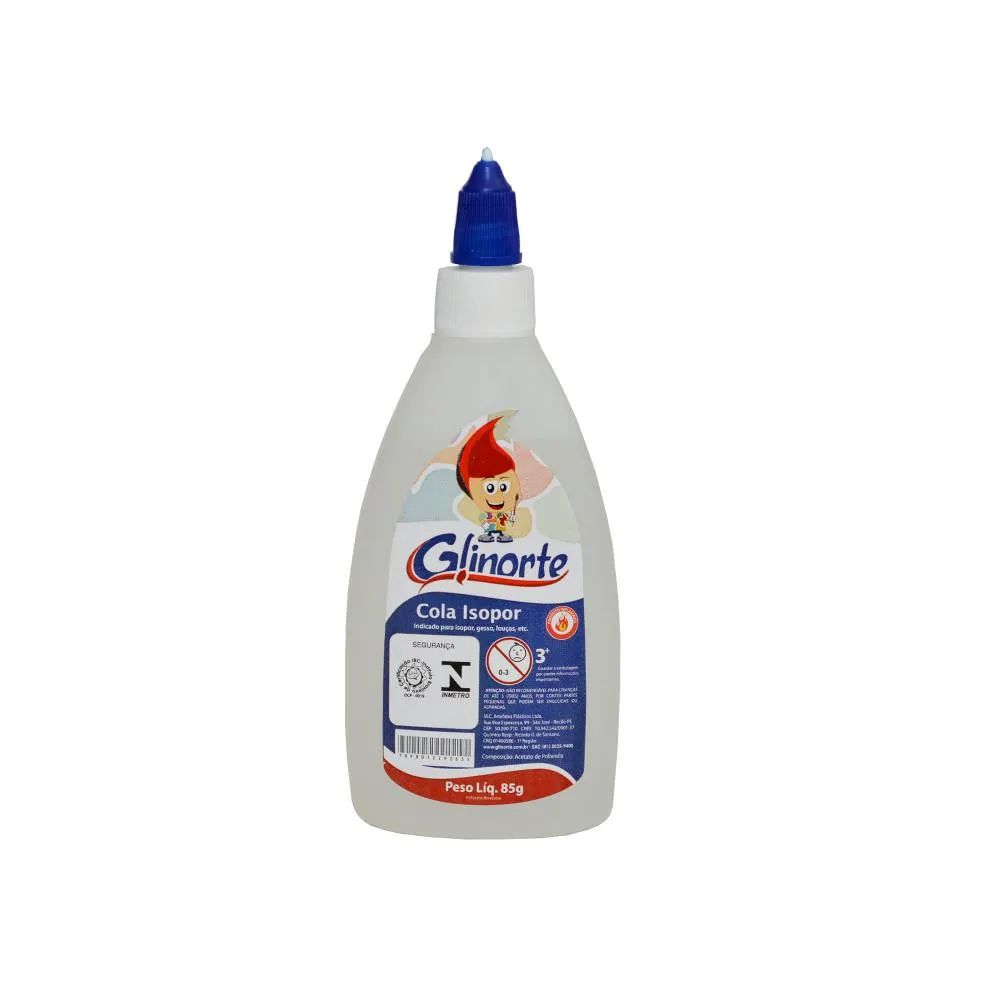 COLA ISOPOR 85G GLINORTE