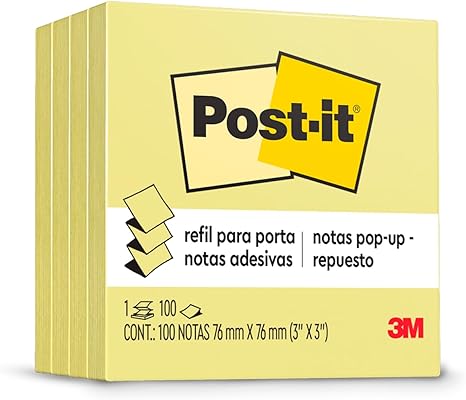 POST-IT NOTE FIX 100F 76X102 AM 3M