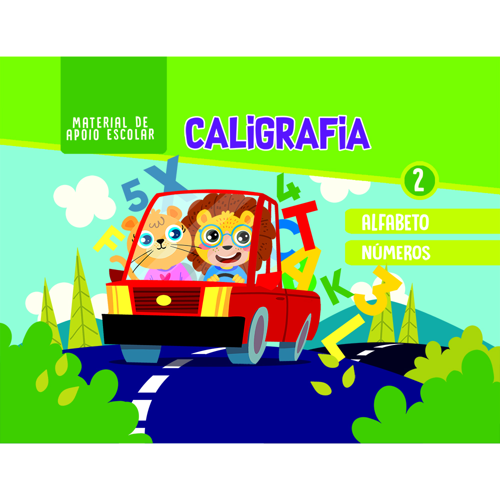 LIVRO CALIGRAFIA UM AMOR JARDIM 2 C/20 BAHIA ARTES