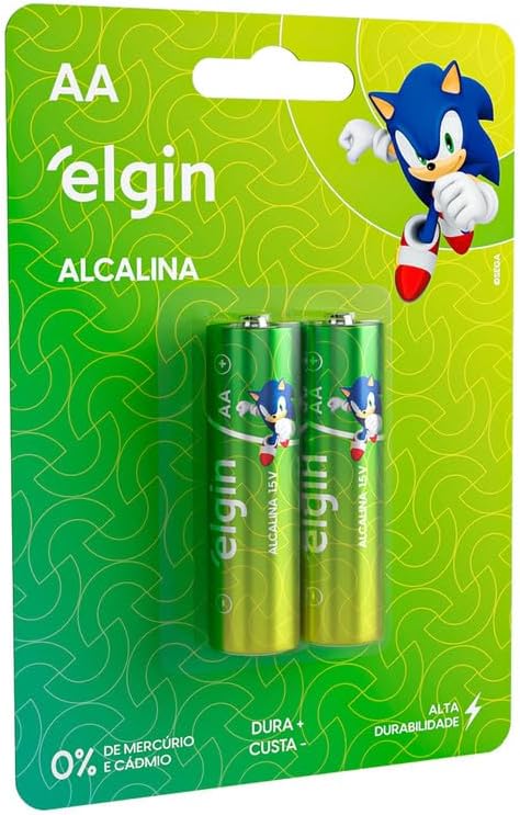 PILHA  AA  ALCALINA 2UN LR6 ELGIN