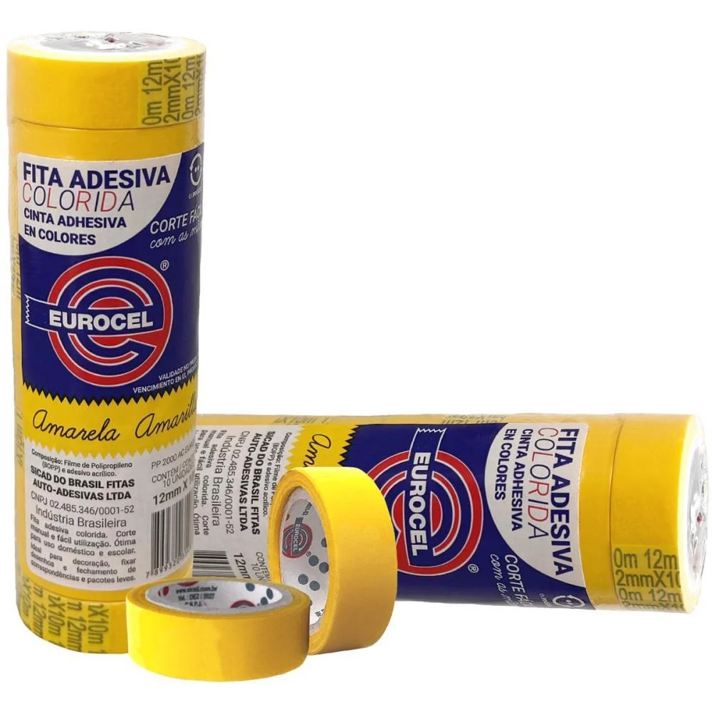FITA ADESIVA C/10 12X10 AM EUROCEL