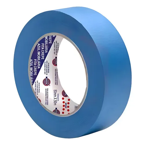 FITA PVC DEMARCACAO SOLO 50X15M AZ EUROCEL