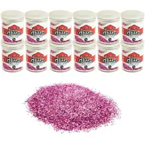 GLITTER PVC 015 C/12 ROSA HONEY