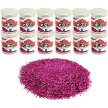 GLITTER PVC 015 C/12 PINK HONEY