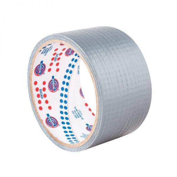 FITA ADESIVA SILVER TAPE 50X5 CINZA TPL201 EUROCEL