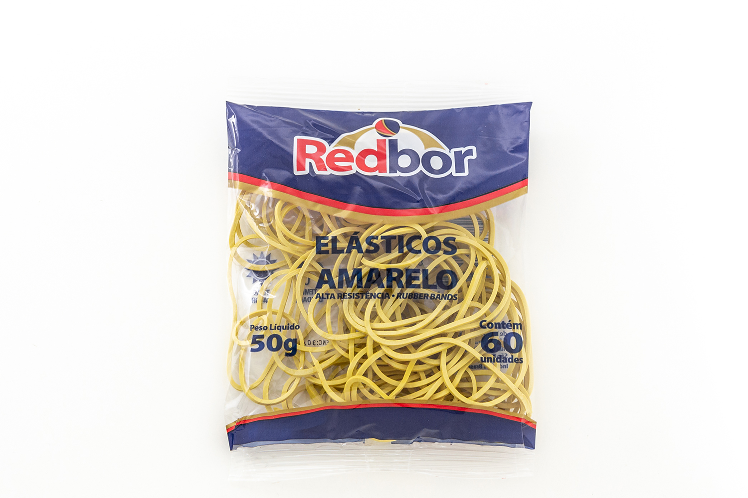 ELASTICO AMARELO 500G RED BOR