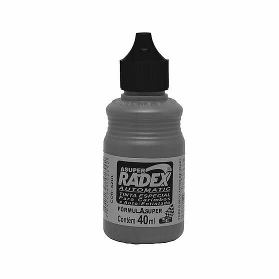 TINTA P/CARIMBO 40ML AUTOMATIC PR ASUPER RADEX