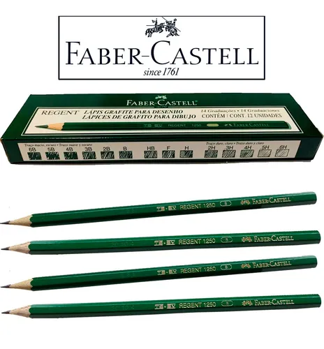 LAPIS GRAFITE 9000 4B C/12UN FABER CASTELL