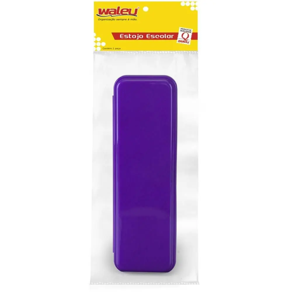 ESTOJO ESC PLASTICO PLUS NEON RX WALEU