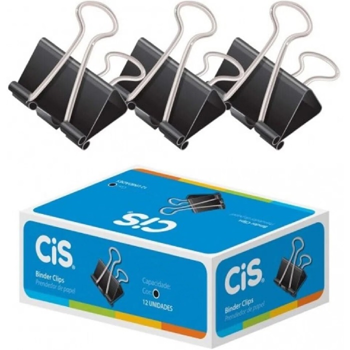 CLIPS BINDER 19MM PR CIS