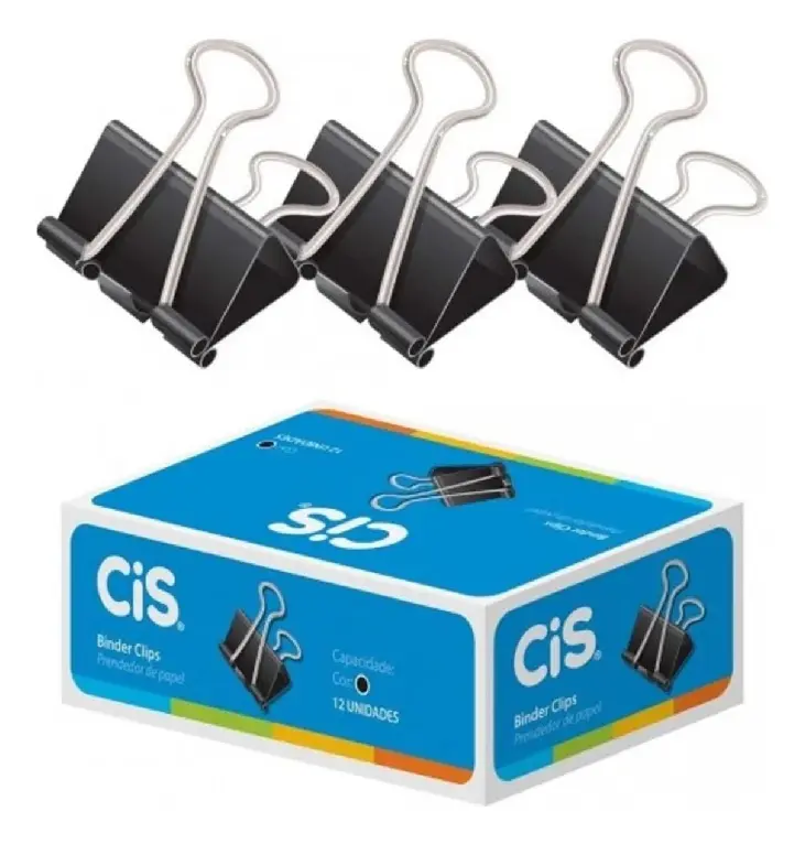 CLIPS BINDER 41MM PR CIS