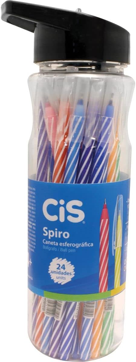 CANETA ESF 0.7 C/24 SPIRO CORES CIS