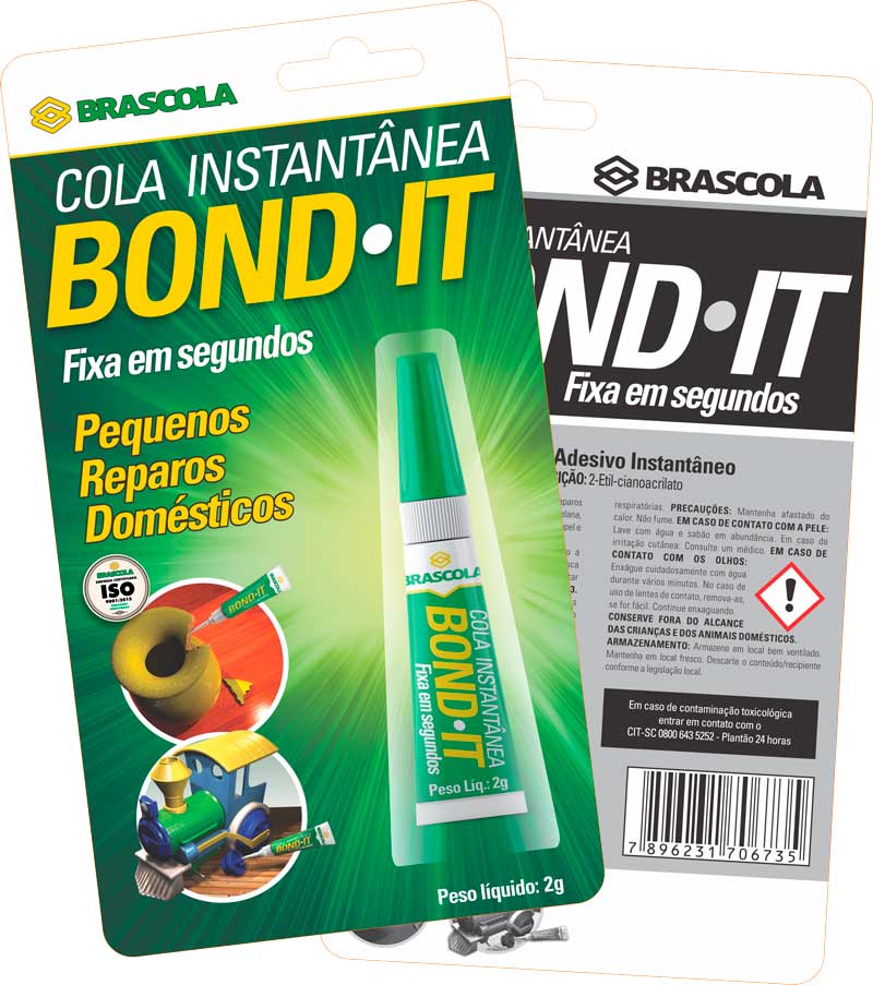 COLA INSTANTANEA 2G BOND IT BRASCOLA