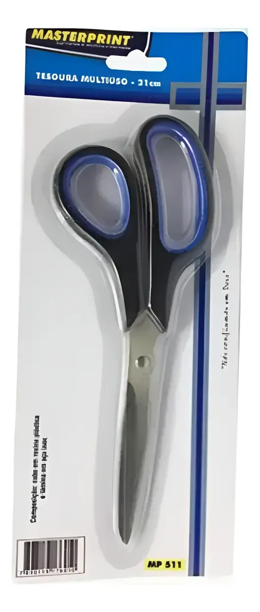 TESOURA MULTI-USO 21CM MP511 CORES MASTERPRINT