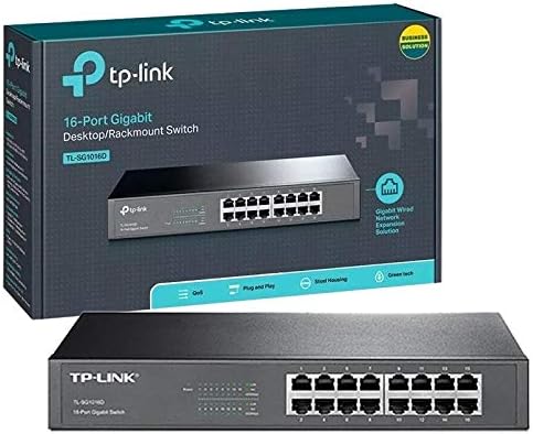 SWITCH 16P 100/1000 TL-SG1016D TP-LINK