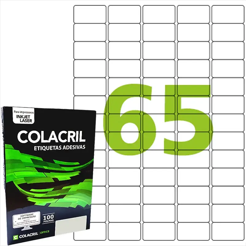 ETIQUETA A4 N65 38,1X21,2 25F CA4251 COLACRIL