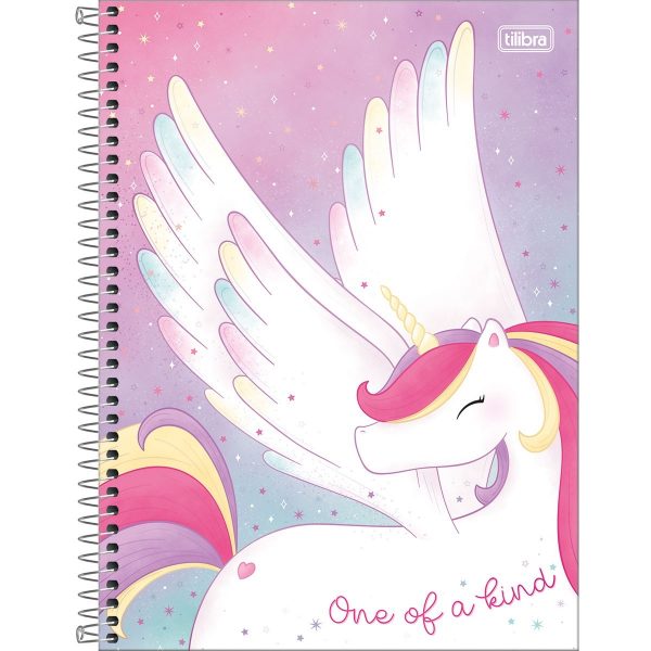CADERNO UNIV CD 1M 80F C/4 BLINK FEM TILIBRA