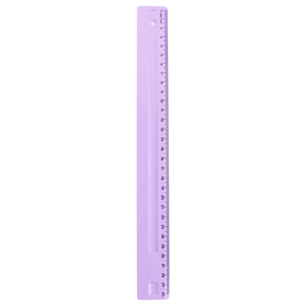REGUA 30CM SERENA C/24 3112.LP LL PASTEL DELLO