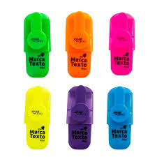 MARCA TEXTO MINI OFFICE CORES JOCAR
