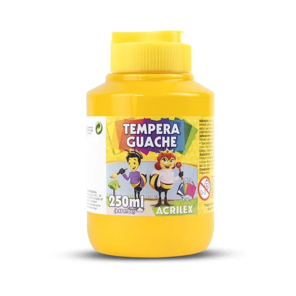 TINTA GUACHE TEMPERA 250ML 505 AM OURO ACRILEX