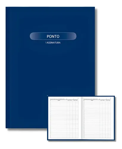 LIVRO DE PONTO 100FLS 4 ASS GDE TILIBRA