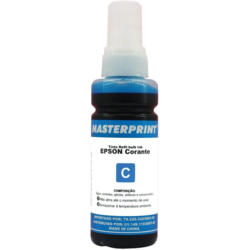 TINTA HP P/EPSON L220/L396 AZ 100ML MASTERPRINT