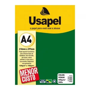 PAPEL A4 GRANITTO 180G VD 50F USAPEL