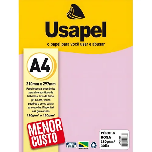 PAPEL A4 GRANITTO 180G RS 50F USAPEL