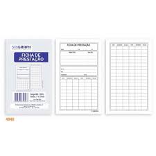 FICHA CARTAO PRESTACAO 100FLS SIDGRAPH