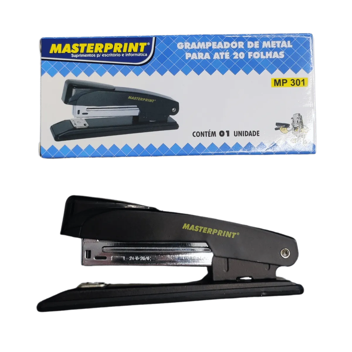 GRAMPEADOR METAL MP301 13,5CM PR MASTERPRINT