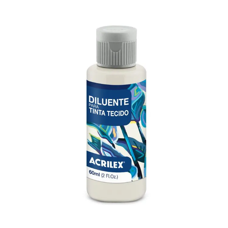 DILUENTE P/TINTA TECIDO 60ML ACRILEX