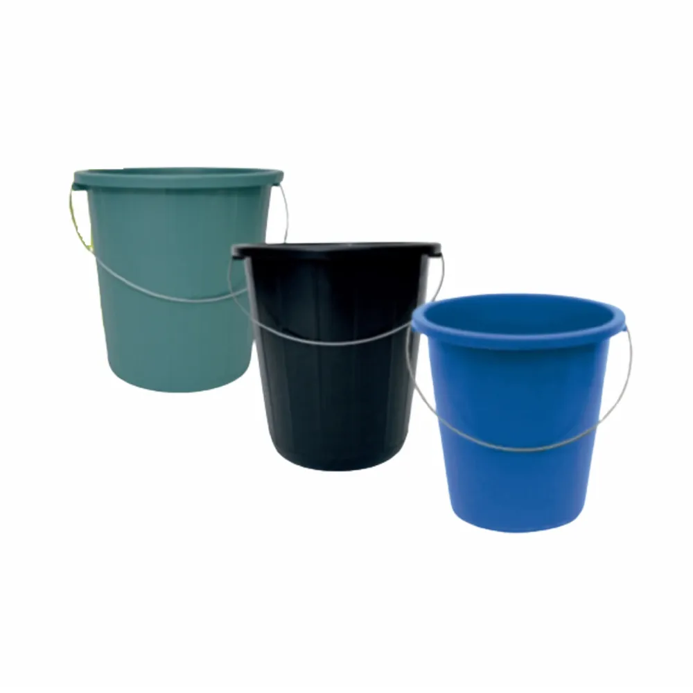 BALDE PLASTICO 15L FRIZADO CORES MERCONPLAS