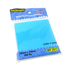 BLOCO ADESIVO P/ RECADO 75X75 100F AZ NEON MASTERPRINT