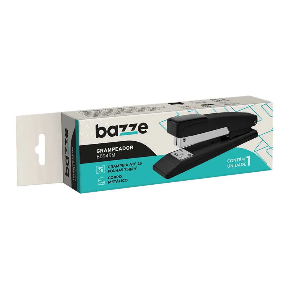 GRAMPEADOR 24/6-26/6 METAL 10CM 25FL B5945M PR BAZZE