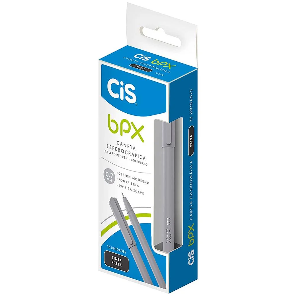 CANETA ESF 0.7 C/12 BPX PR CIS