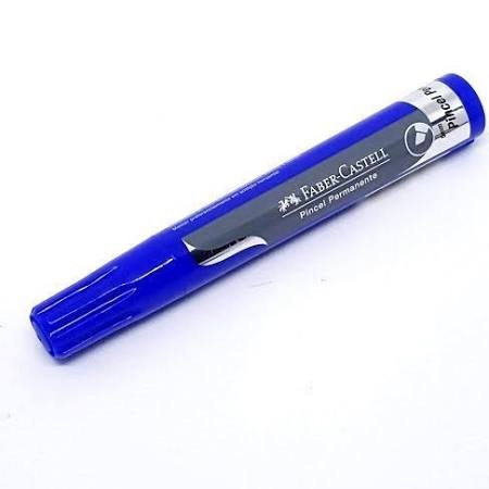 MARCADOR PERM PINCEL PONTA CHANFRADA  AZ FABER CASTELL