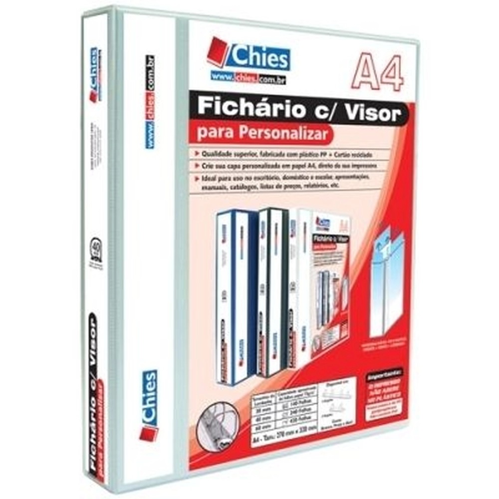 FICHARIO C/VISOR LE 4 ARG 270X320X40 13786 BR CHIES