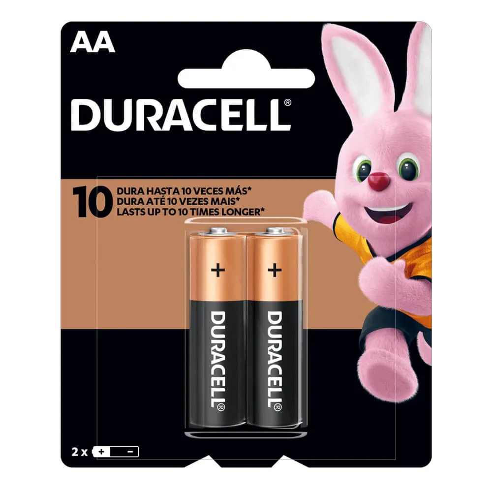 PILHA  AA  ALCALINA 2UN MN1500 DURACELL