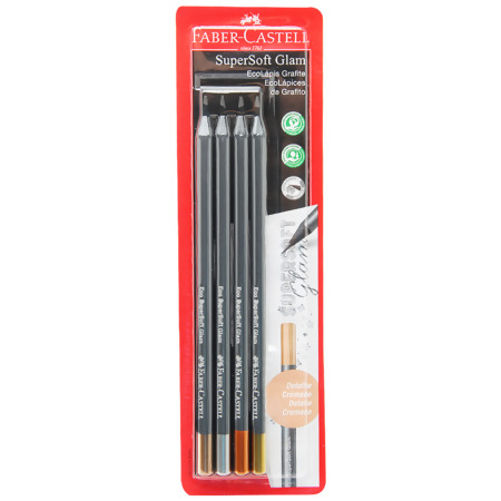 LAPIS GRAFITE ECOLAPIS SUPERSOFT GLAM BLISTER C/4