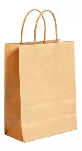 SACOLA KRAFT TAM P 21,5X15 C/50 CROMUS