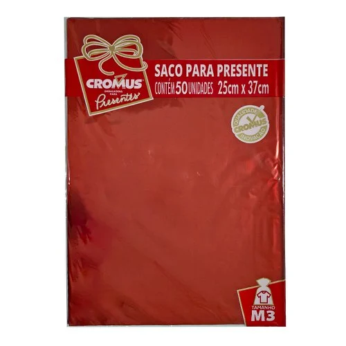 SACO METAL P/PRESENTE 45X59 G2 C/25 VM CROMUS