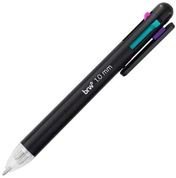 CANETA ESF 1.0 M C/24 4EM1 CORES NEON CA0522 BRW