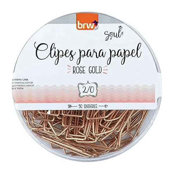 CLIPS N2/0 ROSE GOLD CL2053 BRW