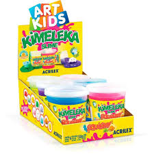 SLIME KIMELEKA C/6 150G SQUISHY ART KIDS ACRILEX