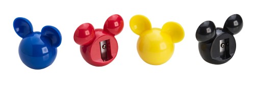 APONTADOR SIMPLES C/32UN FACE MICKEY CORES MOLIN