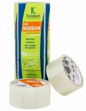 FITA ADESIVA TRANSP 45X30 C/5 KORETECH