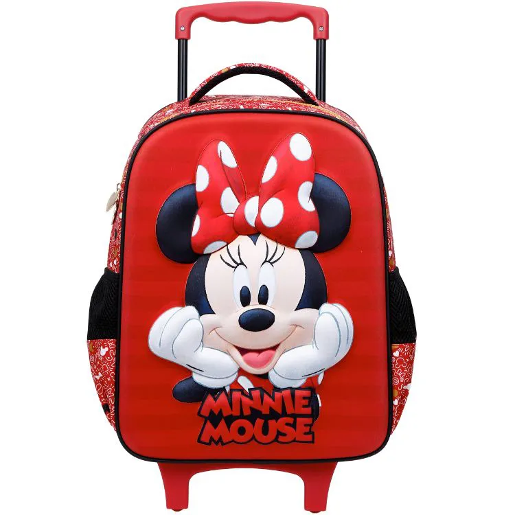 MOCHILA C/RODAS 16 + LANCHEIRA SE MINNIE XERYUS