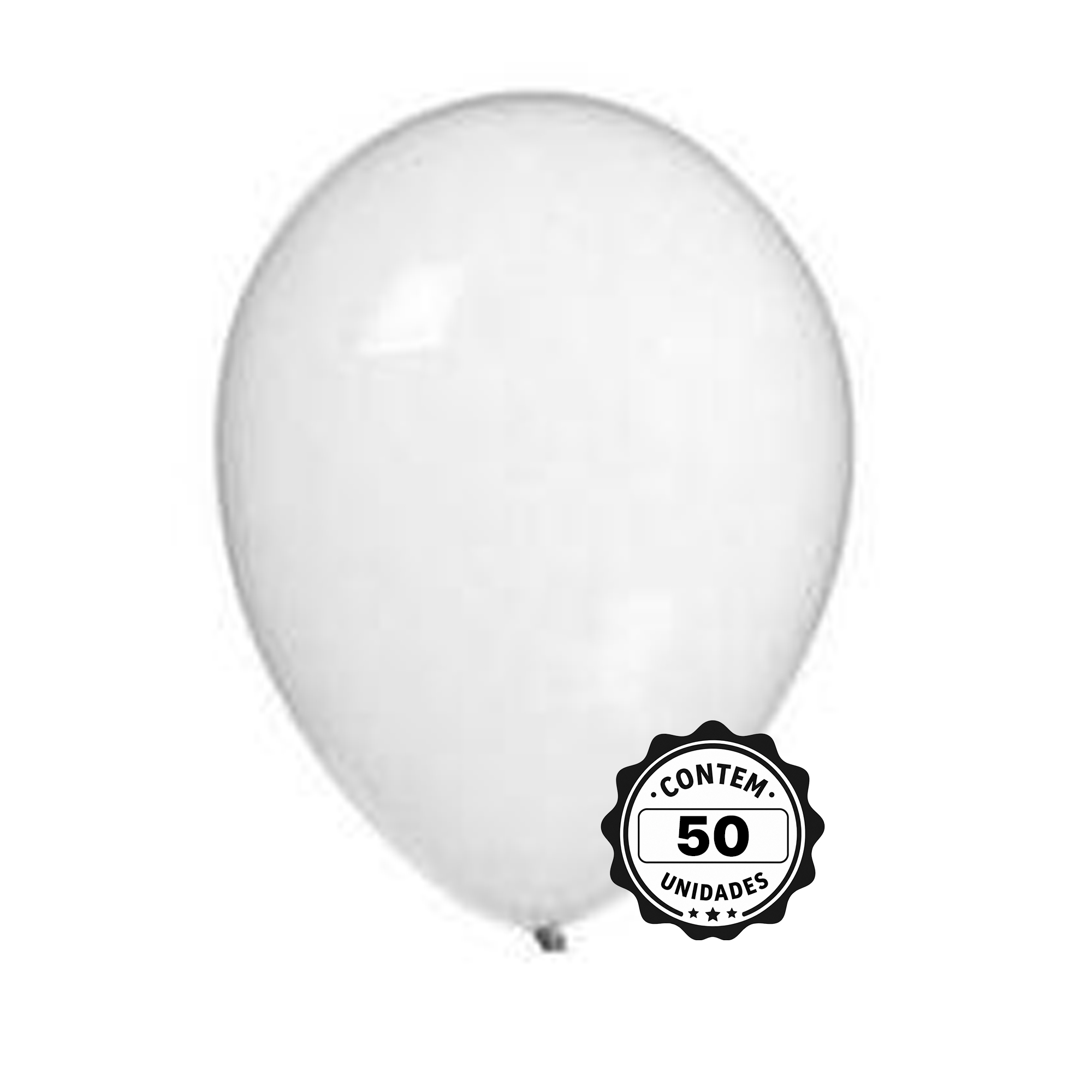 BALAO LISO 6,5 BR C/50UN JOY